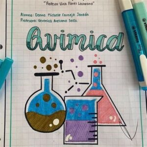 ¿Dónde puedo encontrar ejemplos de portadas de química?