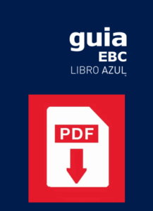¿Dónde puedo encontrar la guía EBC del libro azul en formato PDF?