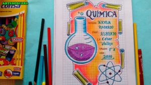 ¿Ideas para la portada de una libreta de química?