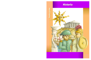 ¿Cuál es el contenido del libro de texto de historia para sexto grado en México?