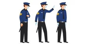 ¿Cuál es el papel de la policía en la implementación de medidas correctivas?