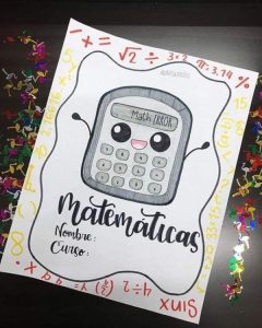 ¿Cuáles son las portadas de matemáticas más creativas?